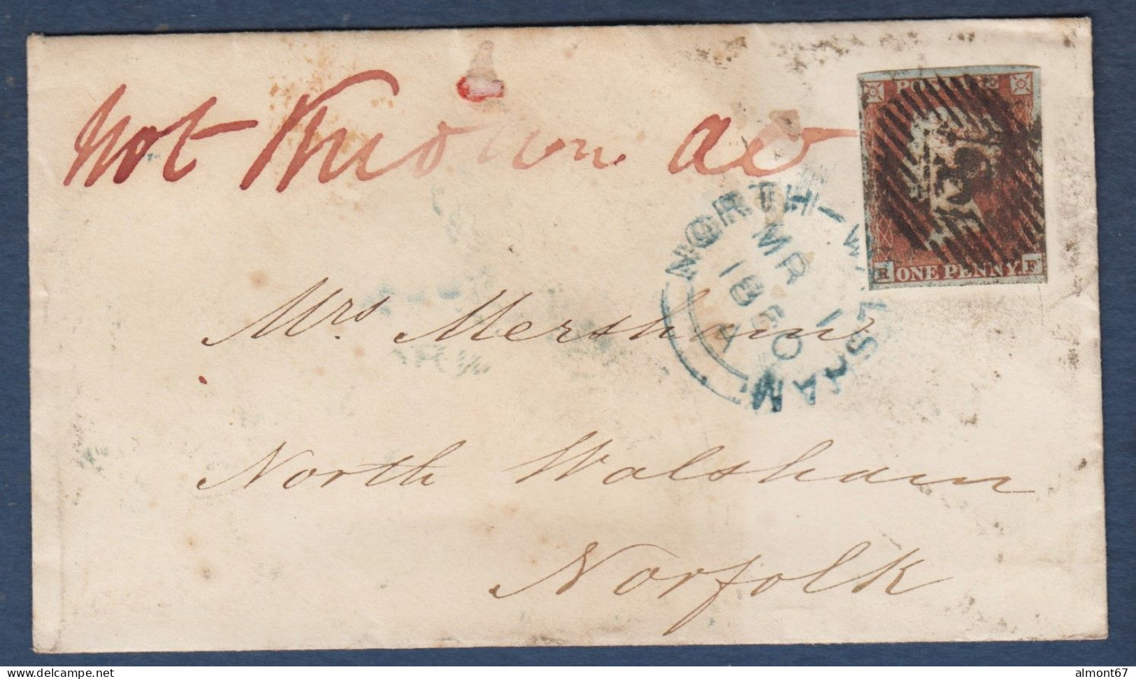 Lettre De  NORTH  WALSHAM - Lettres & Documents