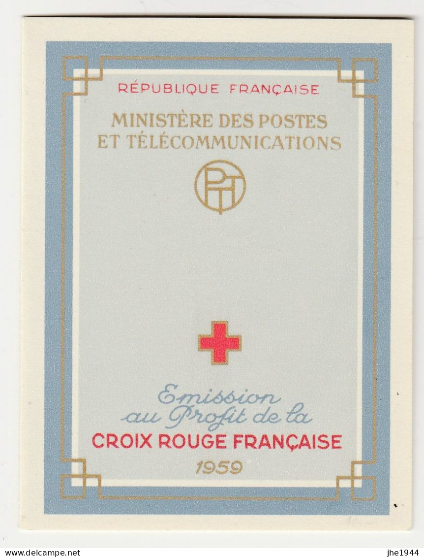 France Carnet Croix Rouge N° 2008 ** Année 1959 - Croix Rouge