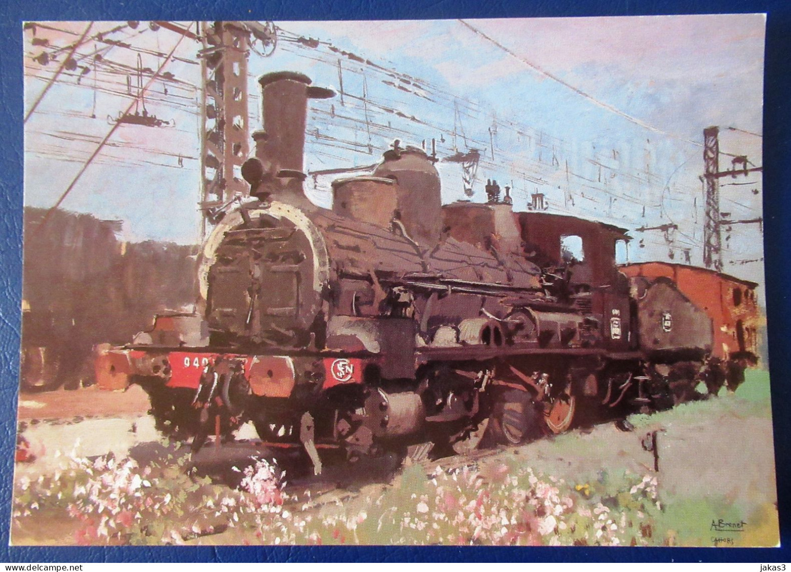 CPM CARTE POSTALE  LE MUSÉE FRANÇAIS  DU CHEMIN DE FER DE MULHOUSE   ( HAUT RHIN - 68  ) - Trains