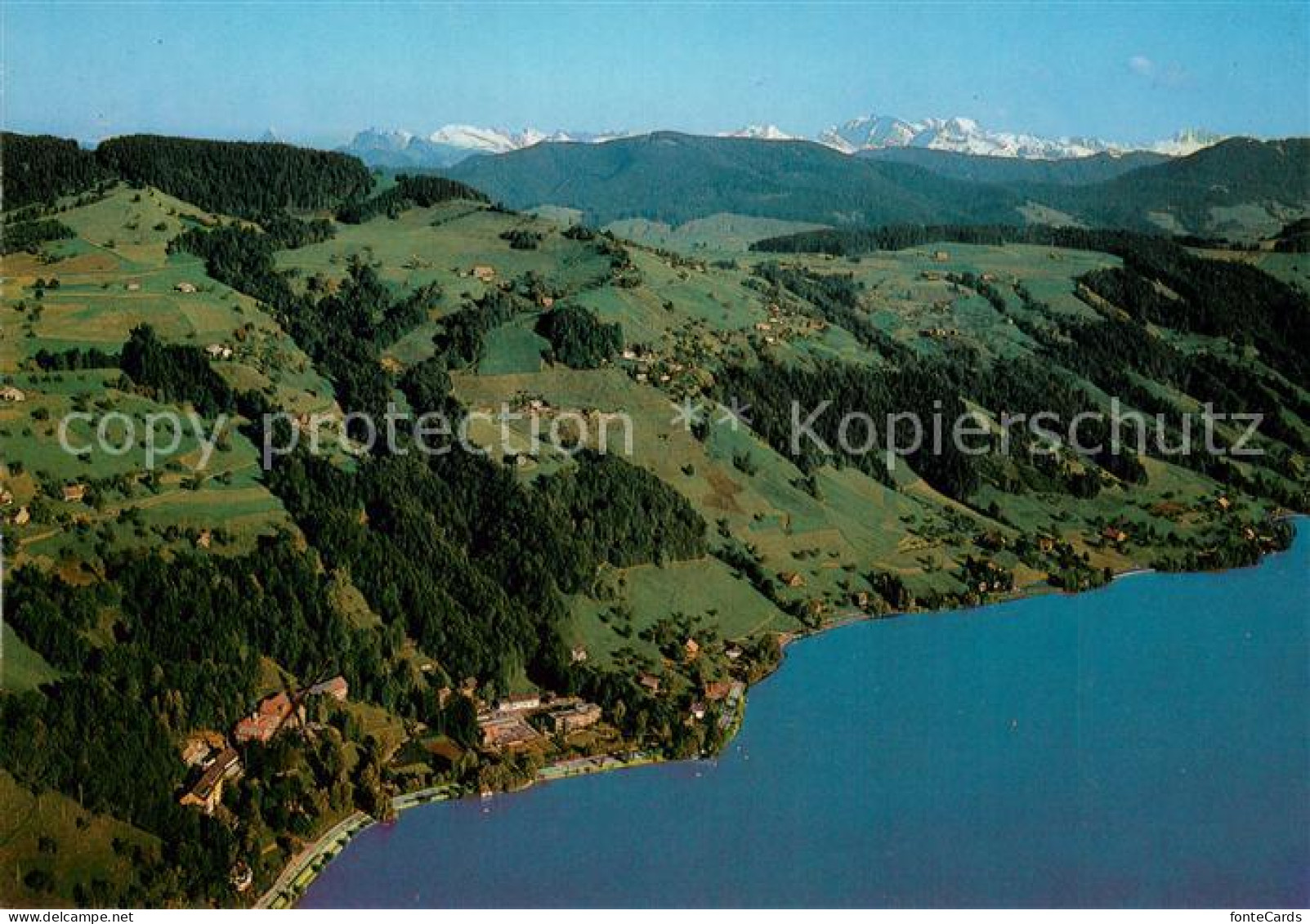 13715203 Oberaegeri Ober-Aegeri ZG Kurhaus Laendli Aegerisee Alpenpanorama  - Sonstige & Ohne Zuordnung