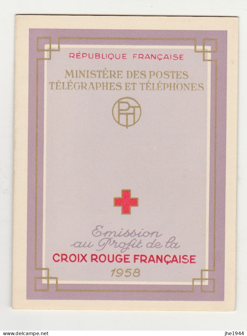 France Carnet Croix Rouge N° 2007 ** Année 1958 - Rotes Kreuz
