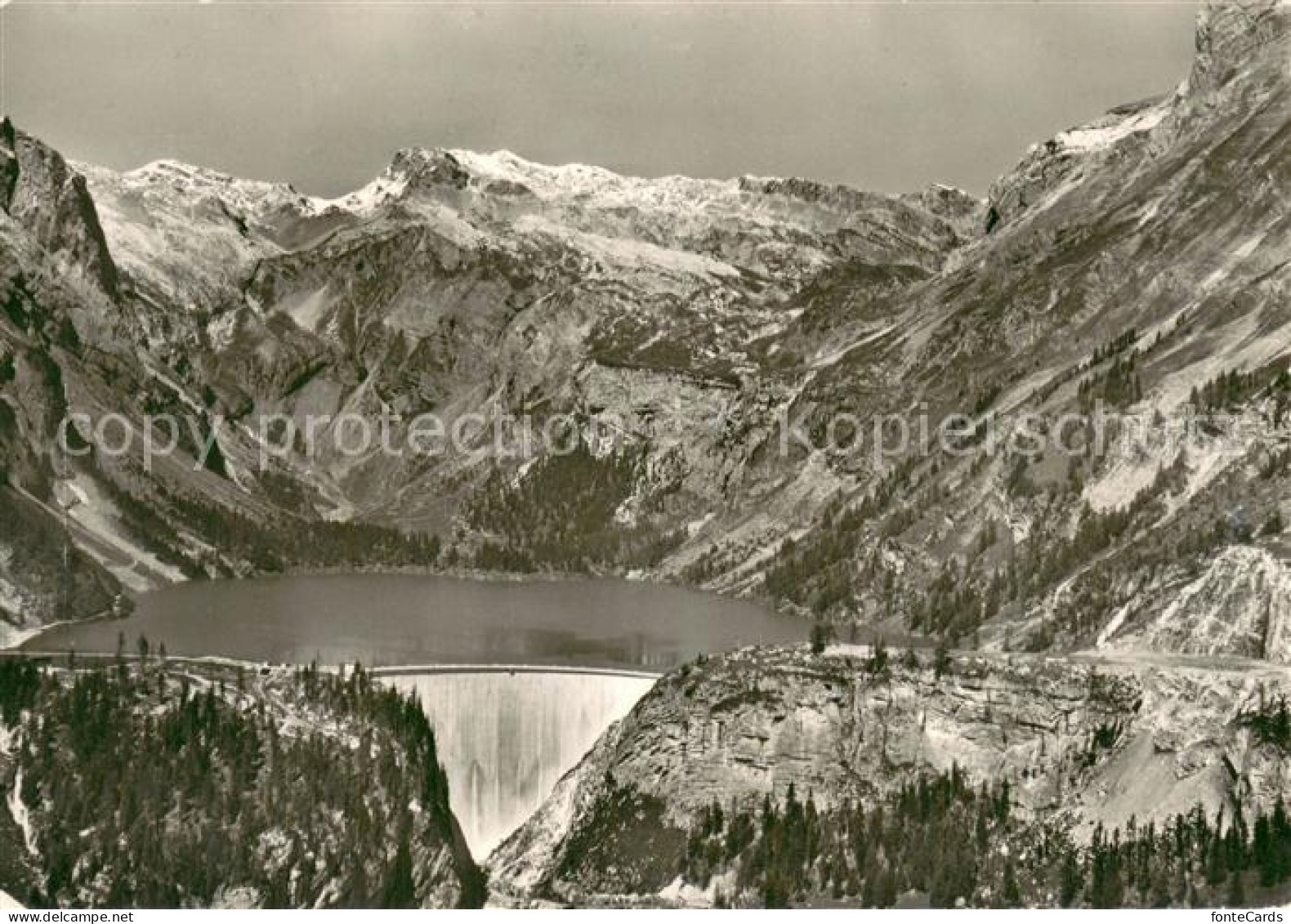 13712544 Zeuzier Tseuzier Lac De Barrage Du Zeuzier Et Col Du Rawyl Berner Alpen - Other & Unclassified