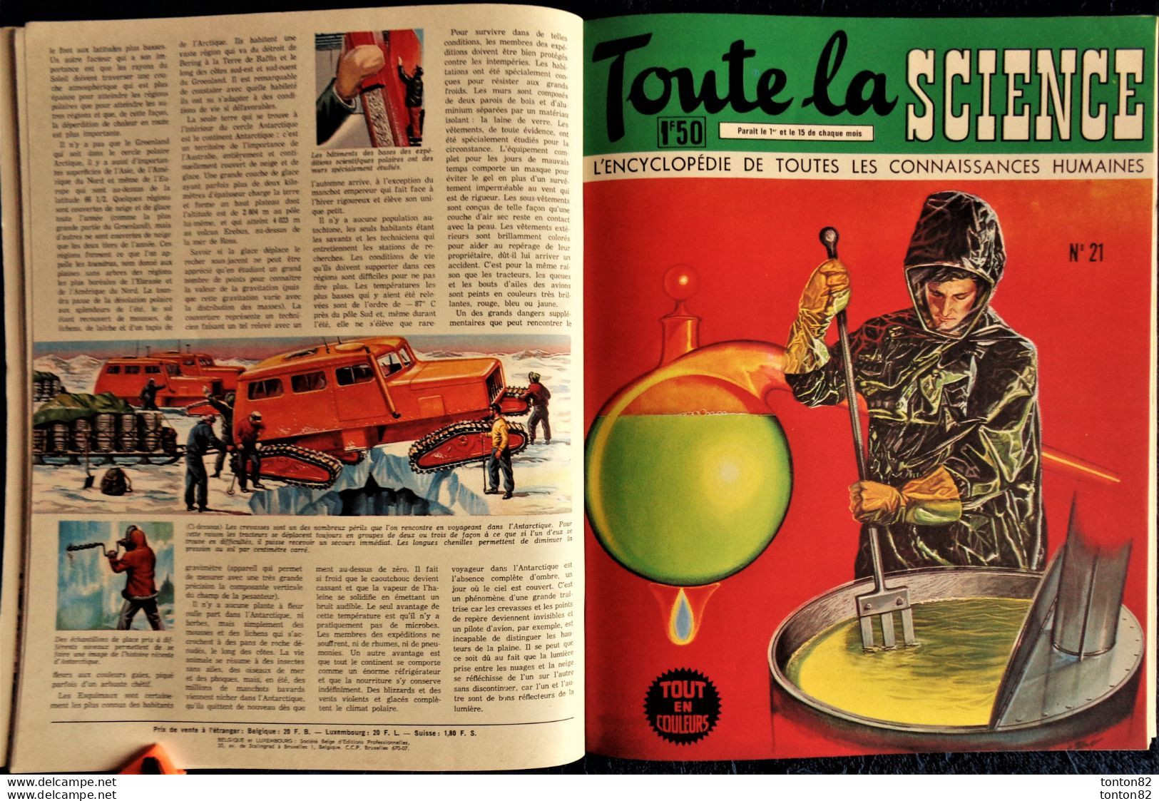 Panorama de la Science - Volume 4 - ( Contient les n° : 19, 20, 21, 22, 23, 24 ) - ( 1965 ) .