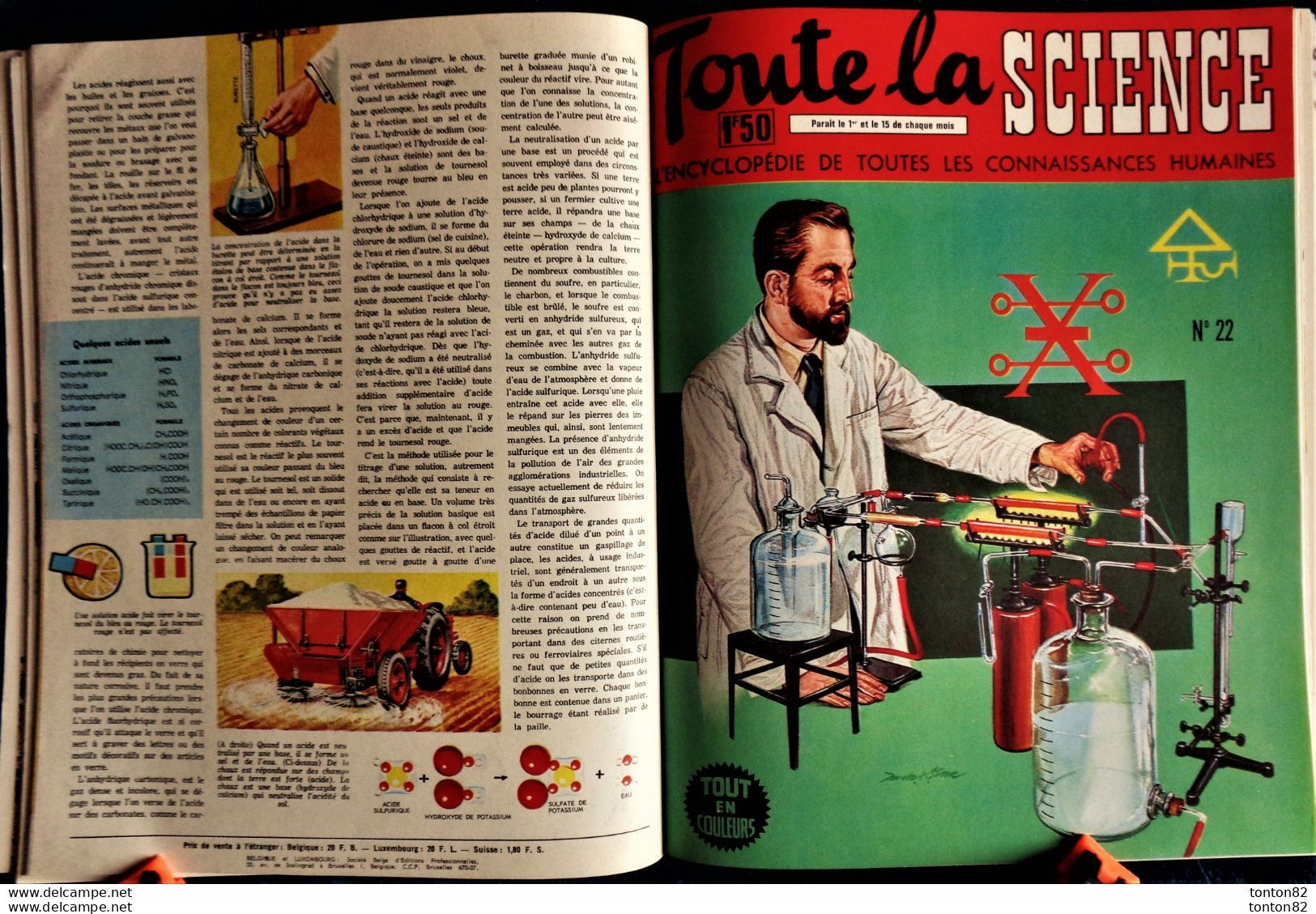 Panorama de la Science - Volume 4 - ( Contient les n° : 19, 20, 21, 22, 23, 24 ) - ( 1965 ) .