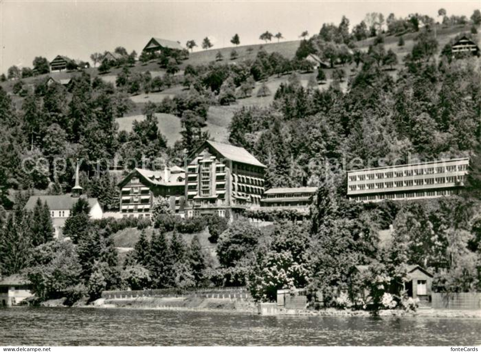 13712541 Oberaegeri Ober-Aegeri ZG Hotel Laendli Ansicht Vom See Aus  - Sonstige & Ohne Zuordnung