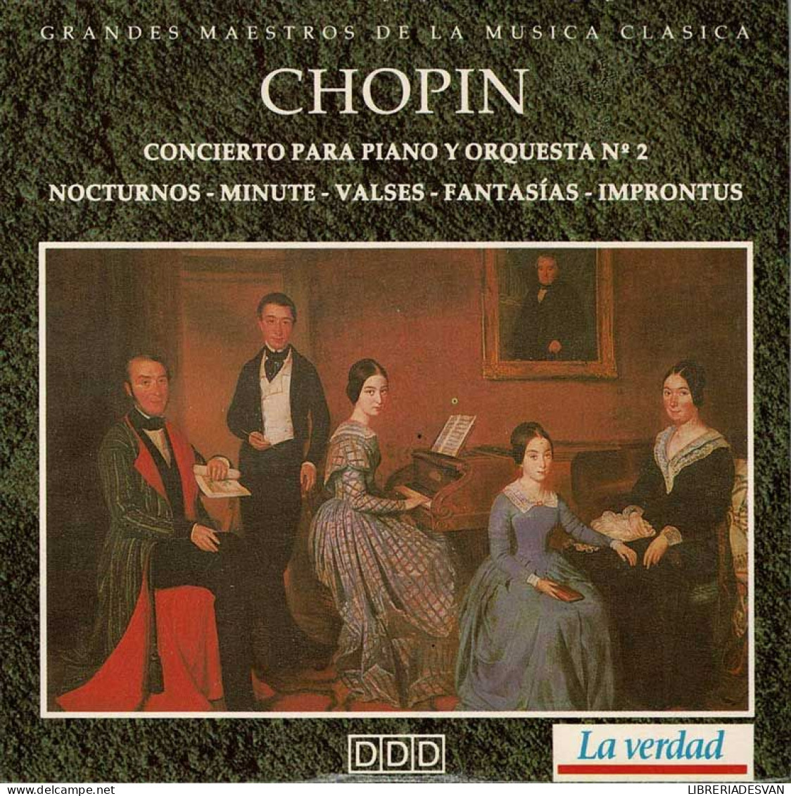 Chopin - Concierto Para Piano Y Orquesta No. 2. Nocturnos. Minute. Valses. Fantasías. Improntus. CD - Classique