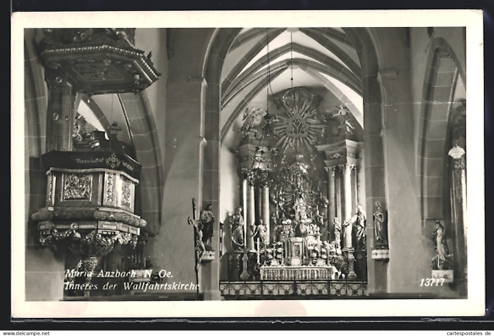 AK Maria Anzbach /N.-Oe., Inneres Der Wallfahrtskirche  - Sonstige & Ohne Zuordnung