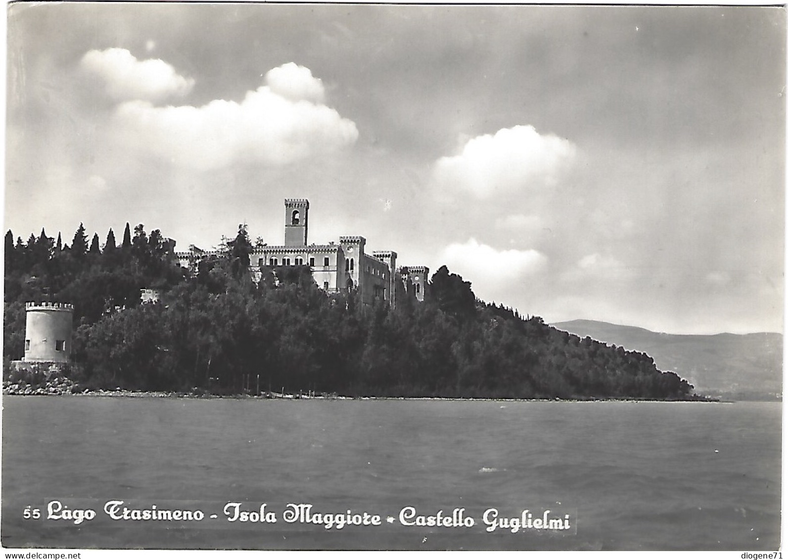 LAGO TRASIMENO Isola Maggiore Castello Guglielmi GF - Perugia