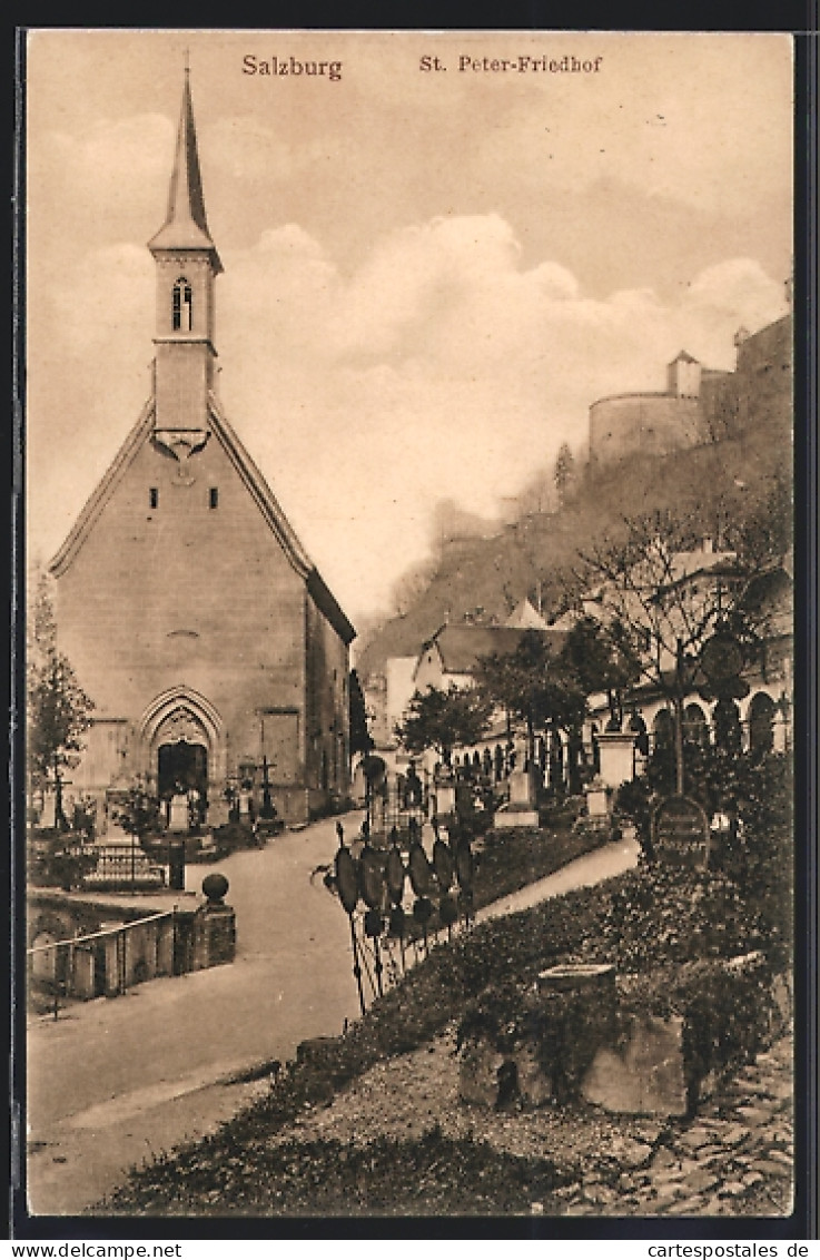 AK Salzburg, Kirche Am St. Peter-Friedhof  - Other & Unclassified