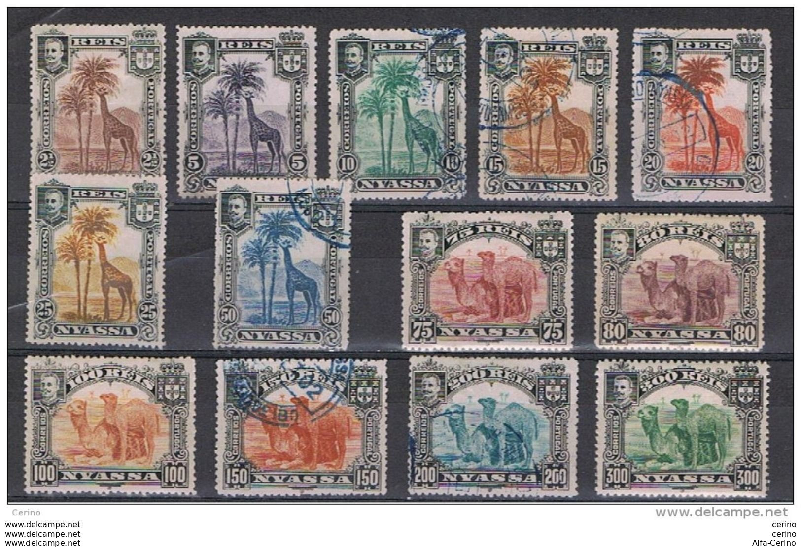 NYASSA:  1901  DEFINITIVA  -   S. CPL. 13  VAL.  L./US. -  YV/TELL. 27/39 - Nyasaland