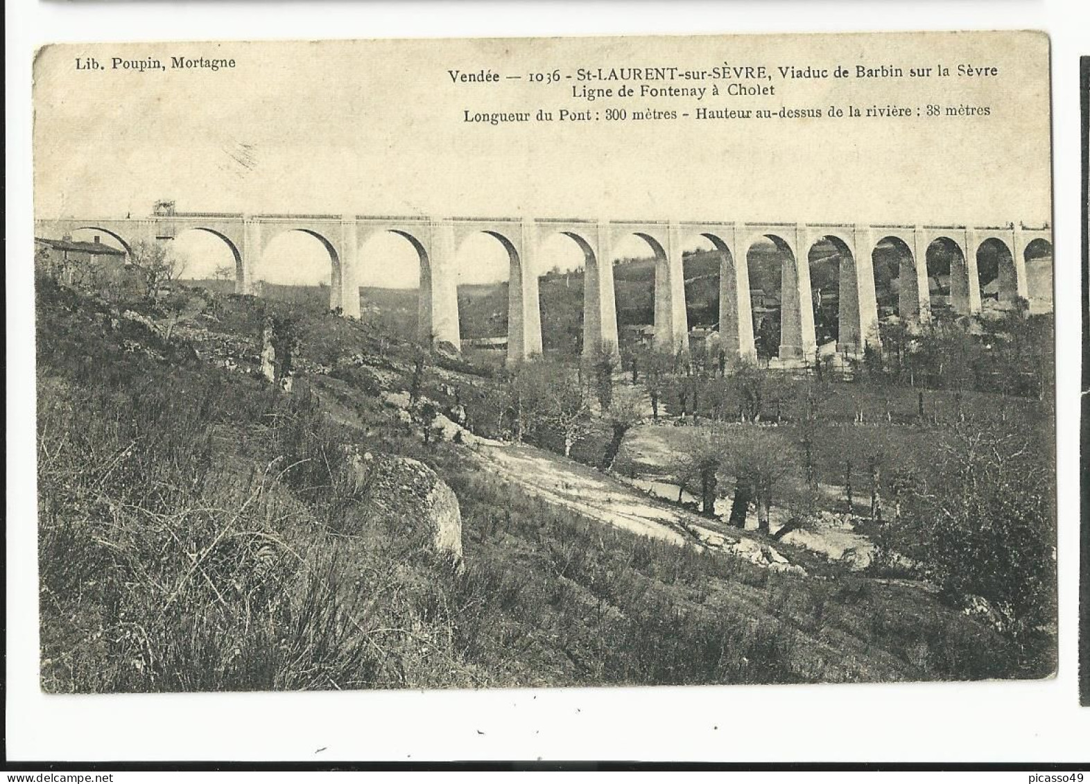 Vendée , Saint Laurent Sur Sèvre , Viaduc De Barbin - Other & Unclassified