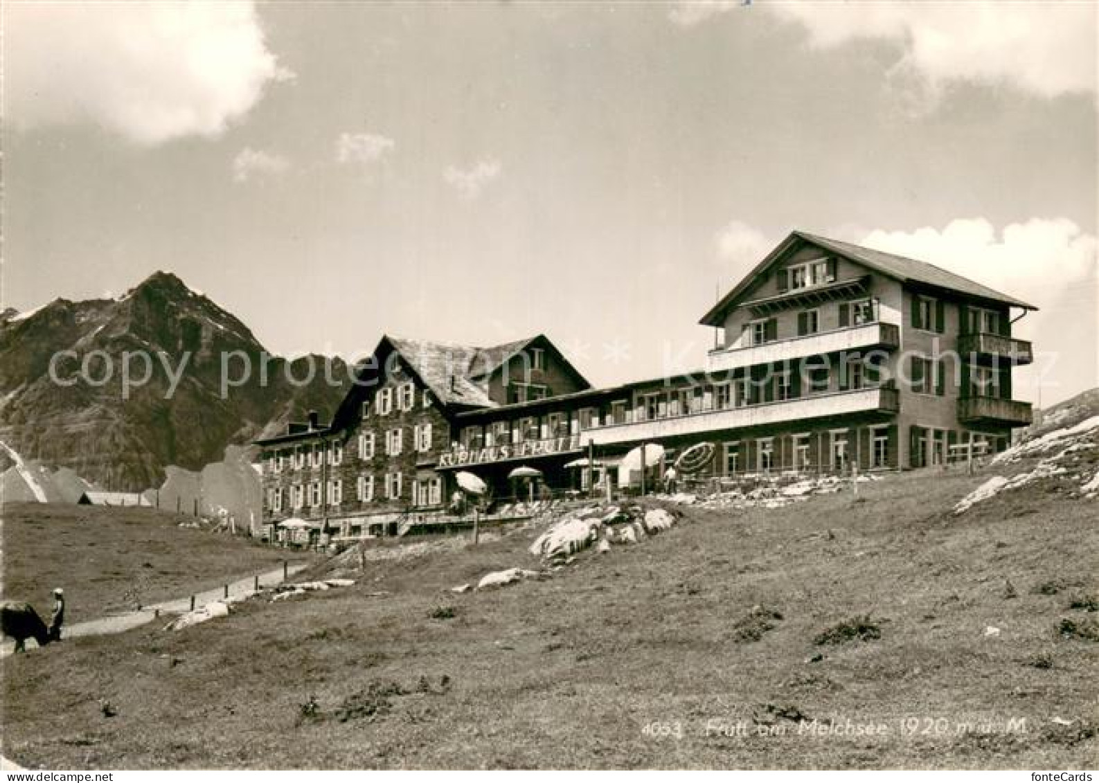 13710973 Frutt Melchsee Hotel Kurhaus Frutt Frutt Melchsee - Autres & Non Classés