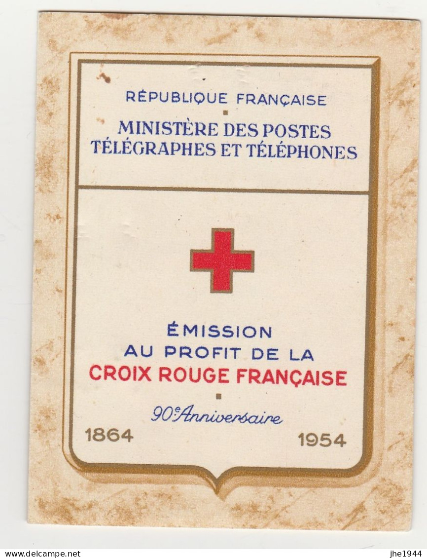 France Carnet Croix Rouge N° 2003 ** Année 1954 - Cruz Roja