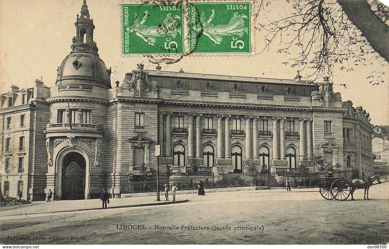 87 LIMOGES NOUVELLE PREFECTURE FACADE PRINCIPALE - Limoges