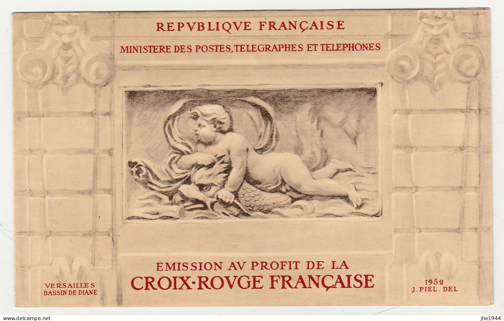 France Carnet Croix Rouge N° 2001 **avec Publicité (1952) - Cruz Roja