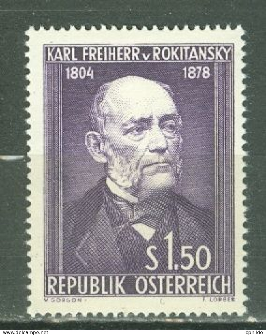 Autriche   831  *   TB    - Unused Stamps