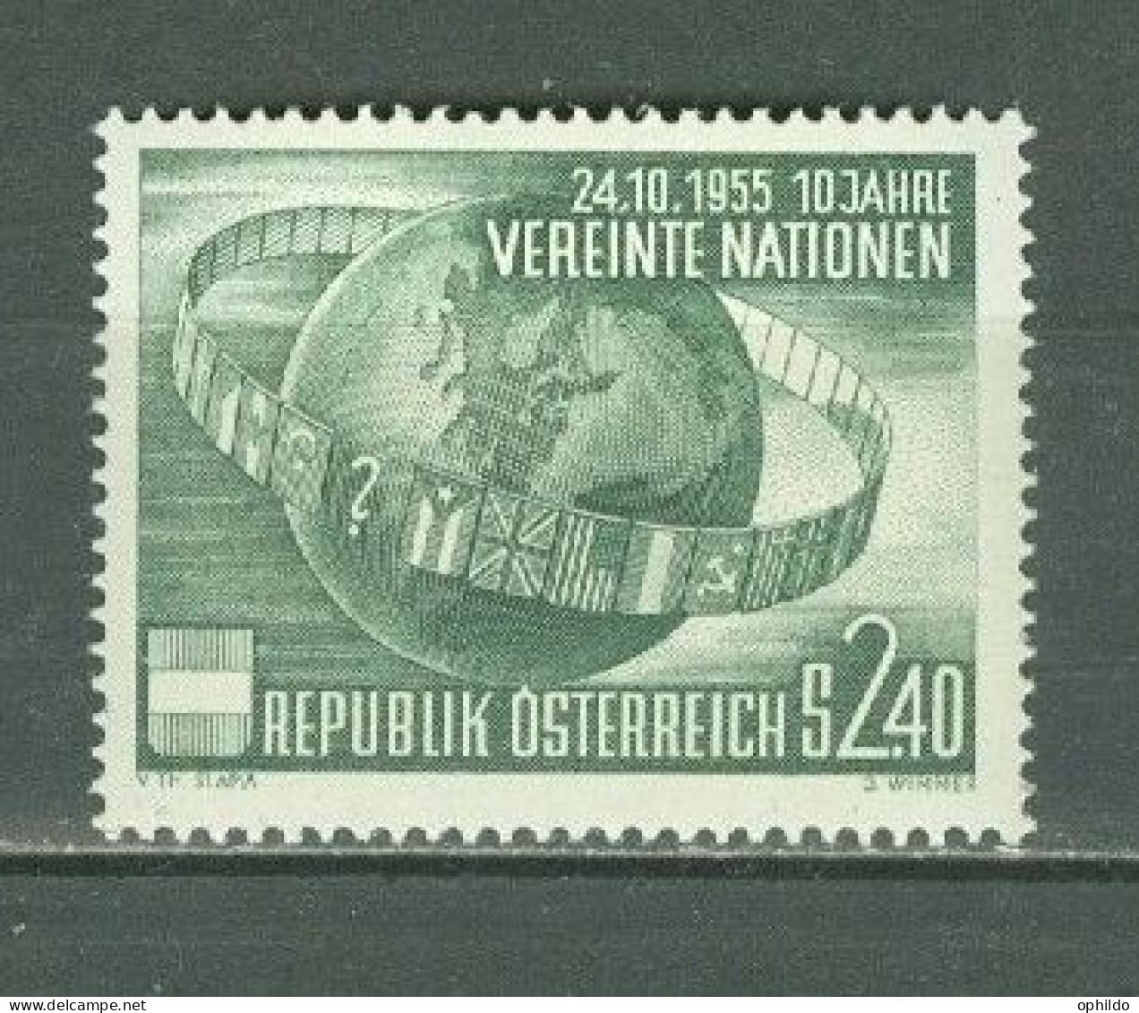 Autriche   855  *   TB    - Unused Stamps