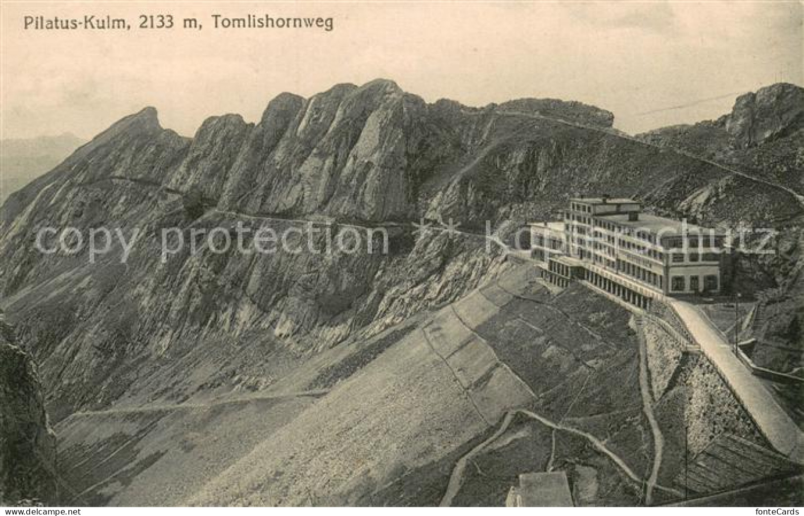 13710083 Pilatus Kulm OW Berghotel Tomlishornweg  - Autres & Non Classés