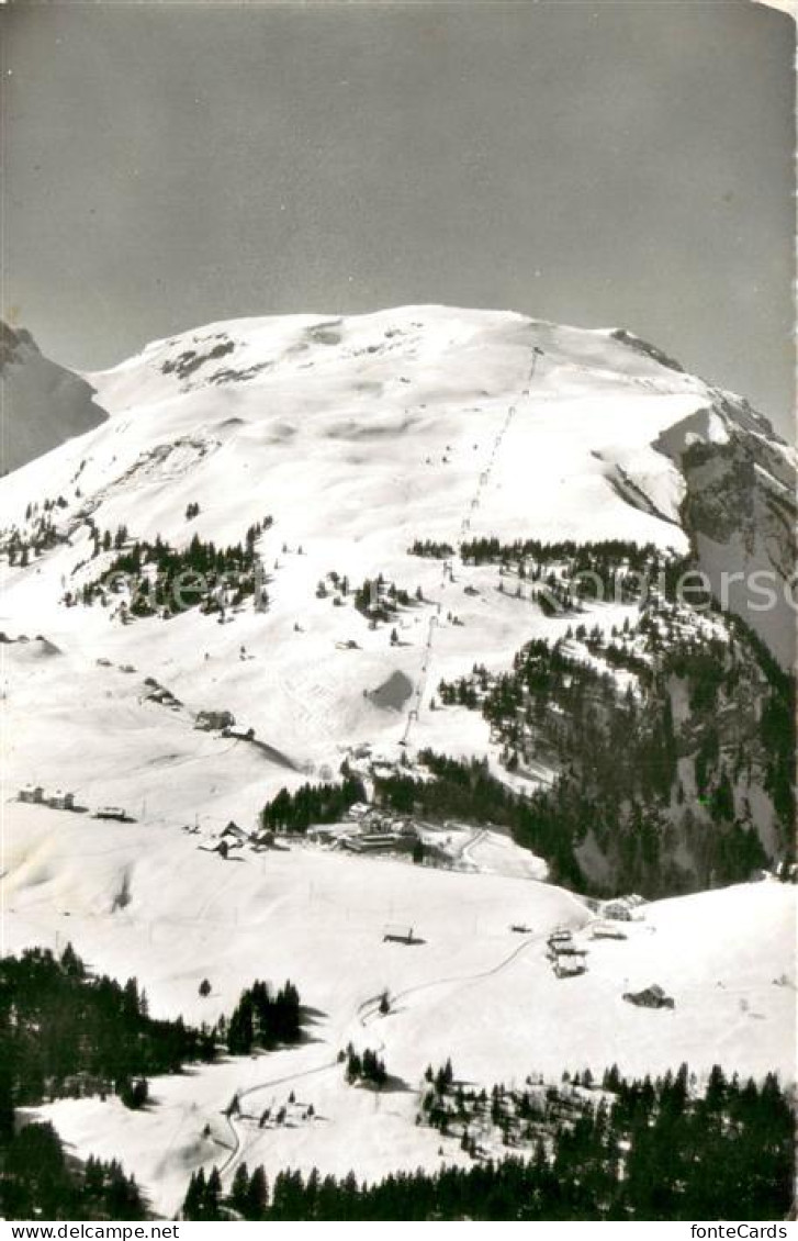 13710070 Stoos SZ Skigebiet Mit Frohnalpstock Skilift Schwyzer Alpen Stoos SZ - Autres & Non Classés