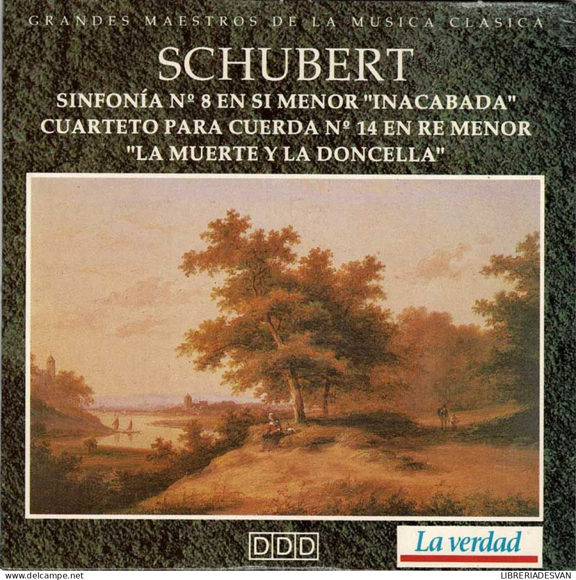 Schubert - Sinfonía No. 8 Inacabada. Cuarteto Para Cuerda No. 14 La Muerte Y La Doncella. CD - Clásica