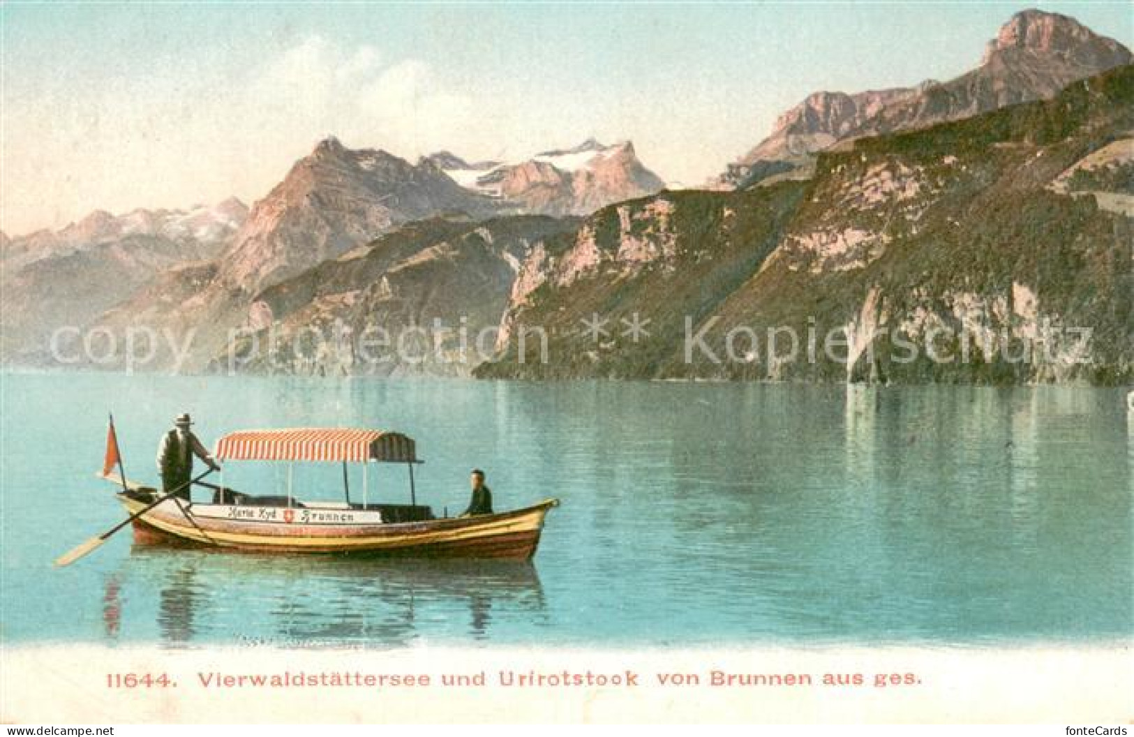 13710068 Brunnen SZ Vierwaldstaettersee Und Urirotstock Brunnen SZ - Sonstige & Ohne Zuordnung