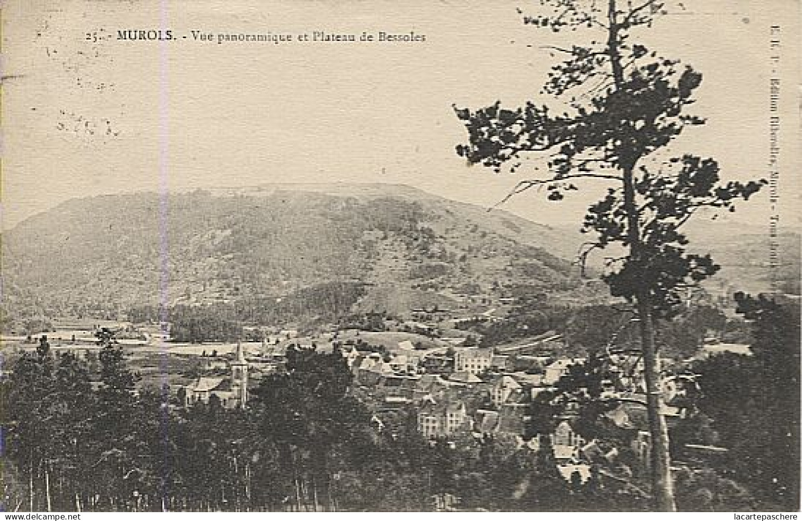 X124888 PUY DE DOME MUROLS VUE PANORAMIQUE ET PLATEAU DE BESSOLES ? BESOLES ? - Other & Unclassified