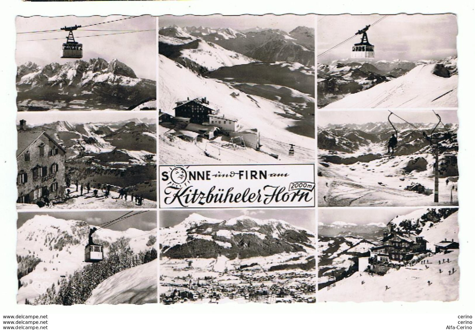 KITZBUHEL:  IDEALSTER  UND  WELTBEKANNTER  WINTERSPORTPLATZ  -  BILDER  -  PHOTO  -  KLEINFORMAT - Kitzbühel