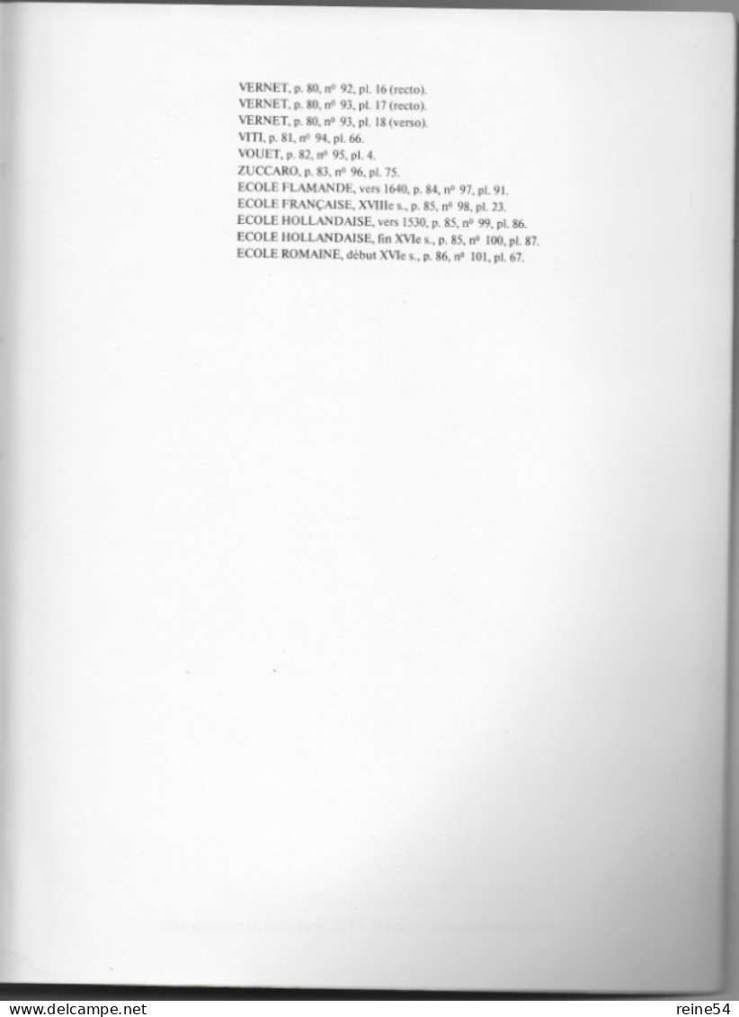 Cent Dessins Des Musées D'Angers 1982 Imprimerie Siraudeau 49 Angers (nbres Illustrations Noir Et Blanc) - Kunst