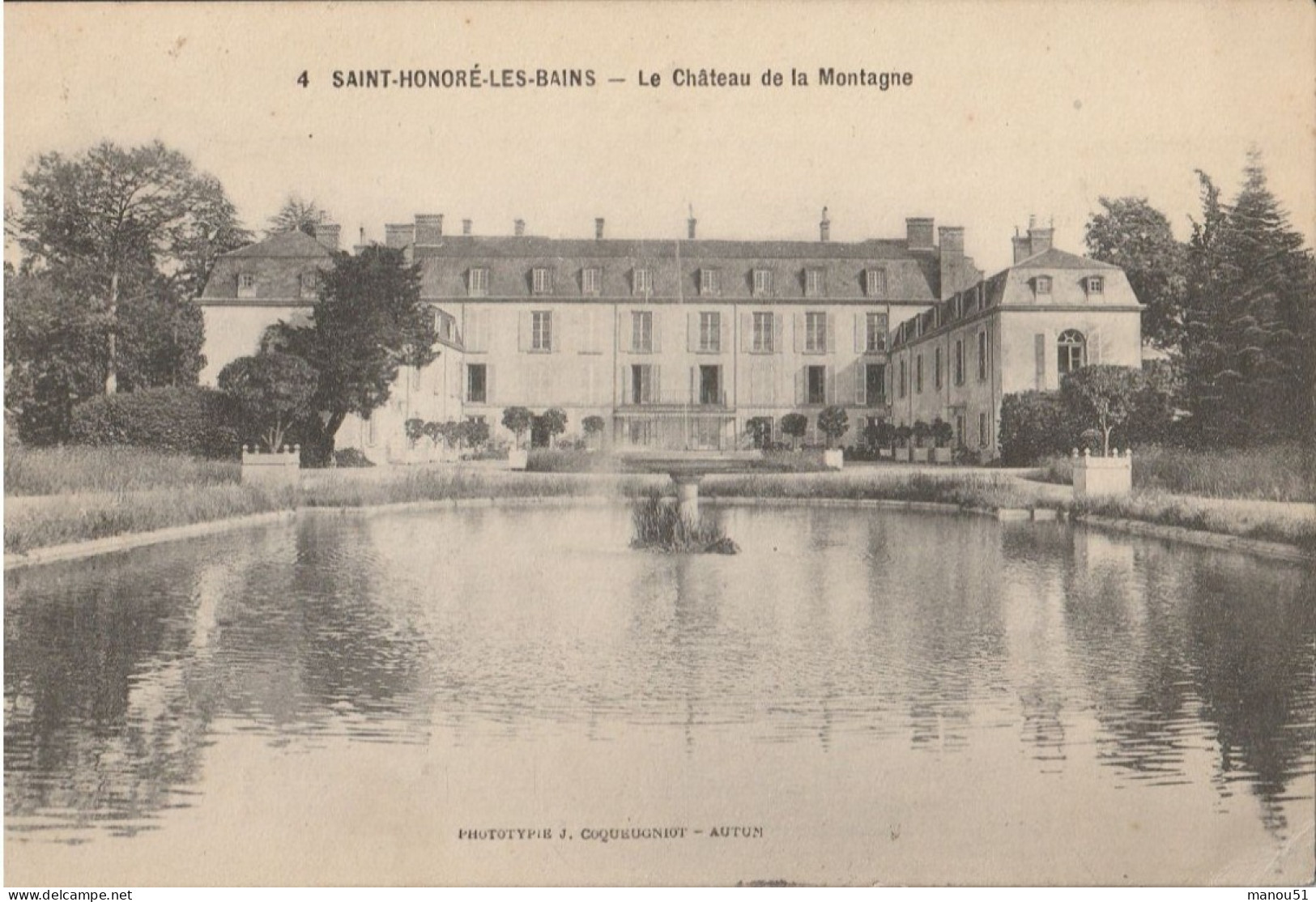 SAINT HONORE Les BAINS  Le Château De La Montagne - Saint-Honoré-les-Bains