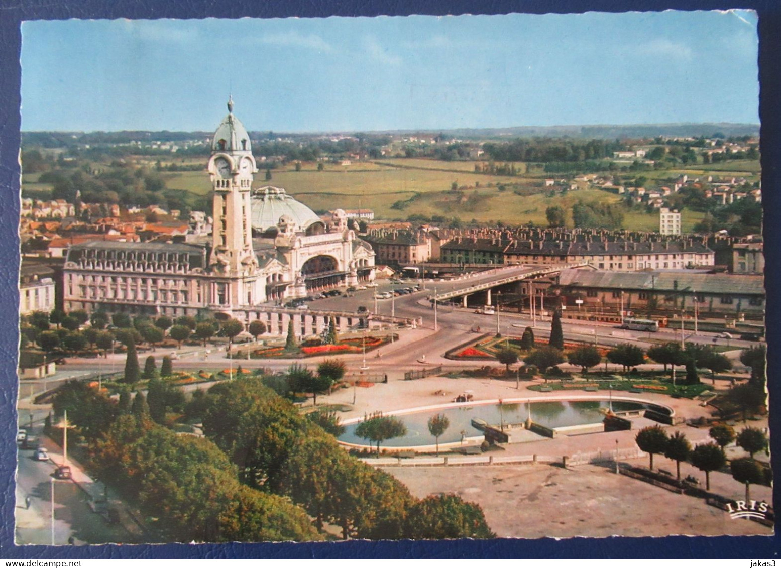 CPM CARTE POSTALE  - GARE DE LIMOGES ( HAUTE VIENNE 87 ) - LA GARE DES BENEDICTINS - Stations Without Trains