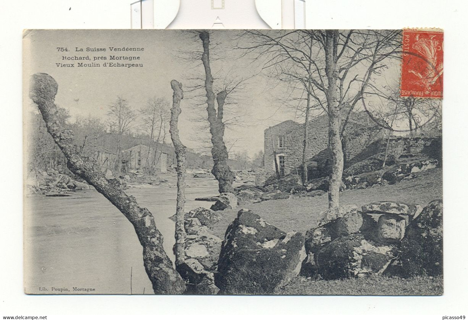 Vendée , Mortagne Sur Sèvre , St Hilaire De Mortagne ,  Vieux Moulin D'écharpeau - Mortagne Sur Sevre