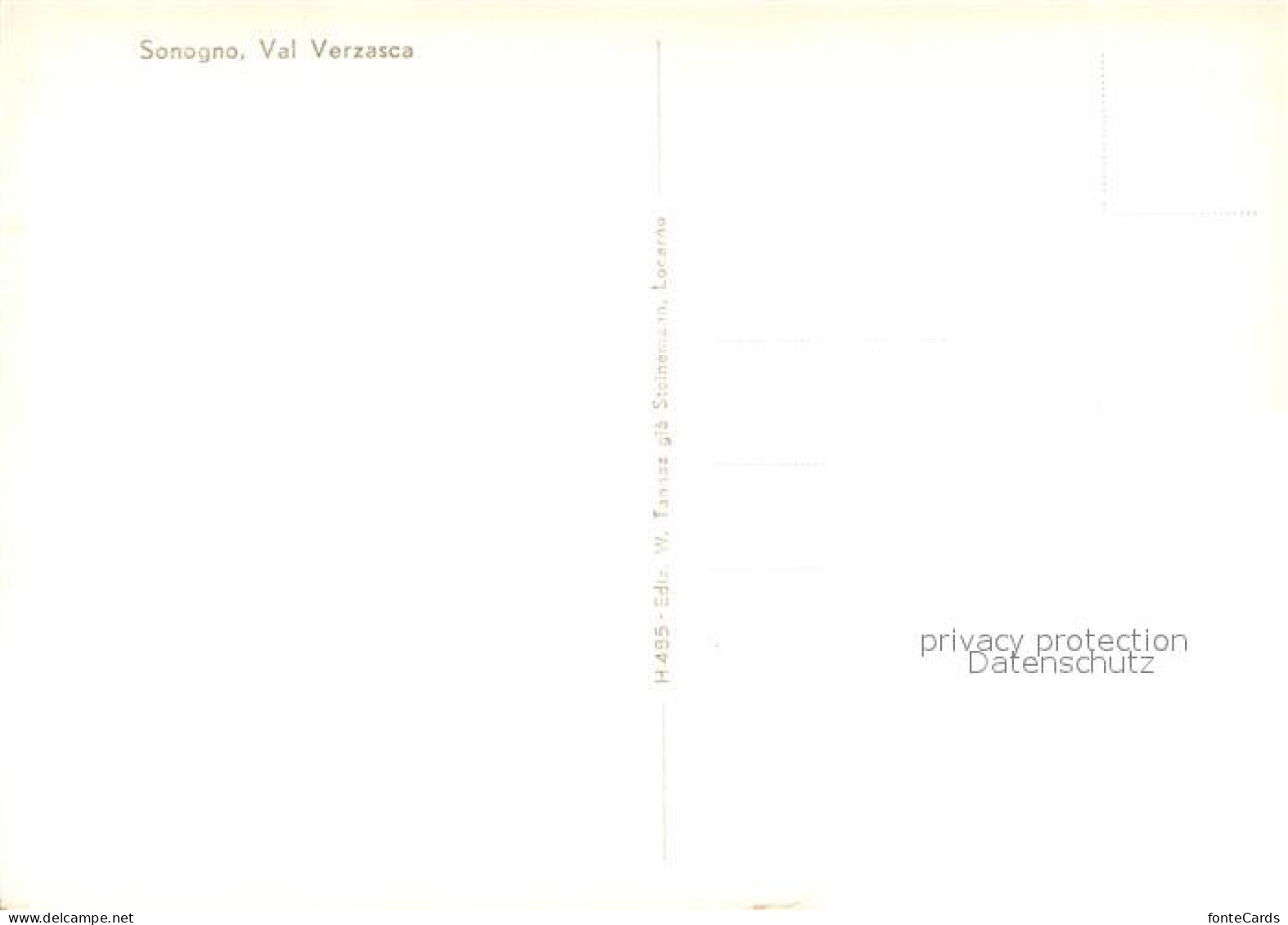 13709680 Sonogno TI Val Verzasca Panorama  - Other & Unclassified