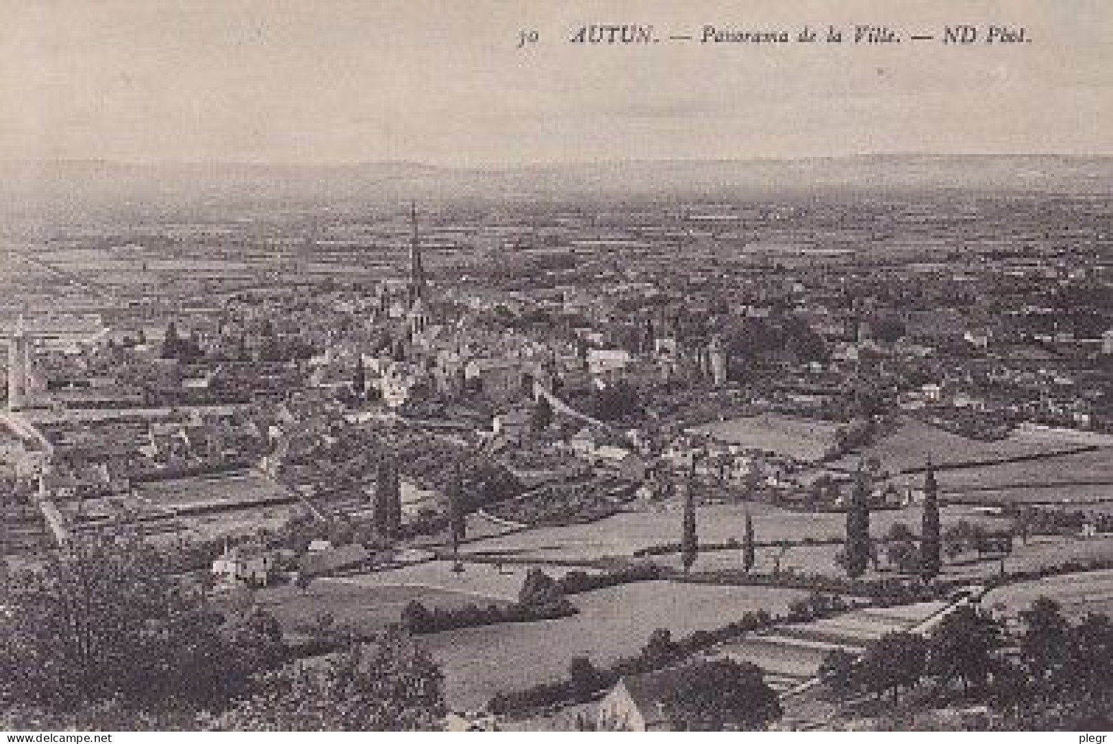 0-71014 01 04 - AUTUN - PANORAMA DE LA VILLE - Autun