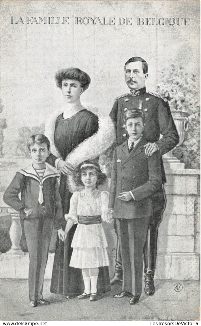 FAMILLES ROYALES  - La Famille Royale De Belgique - Carte Postale Ancienne - Koninklijke Families