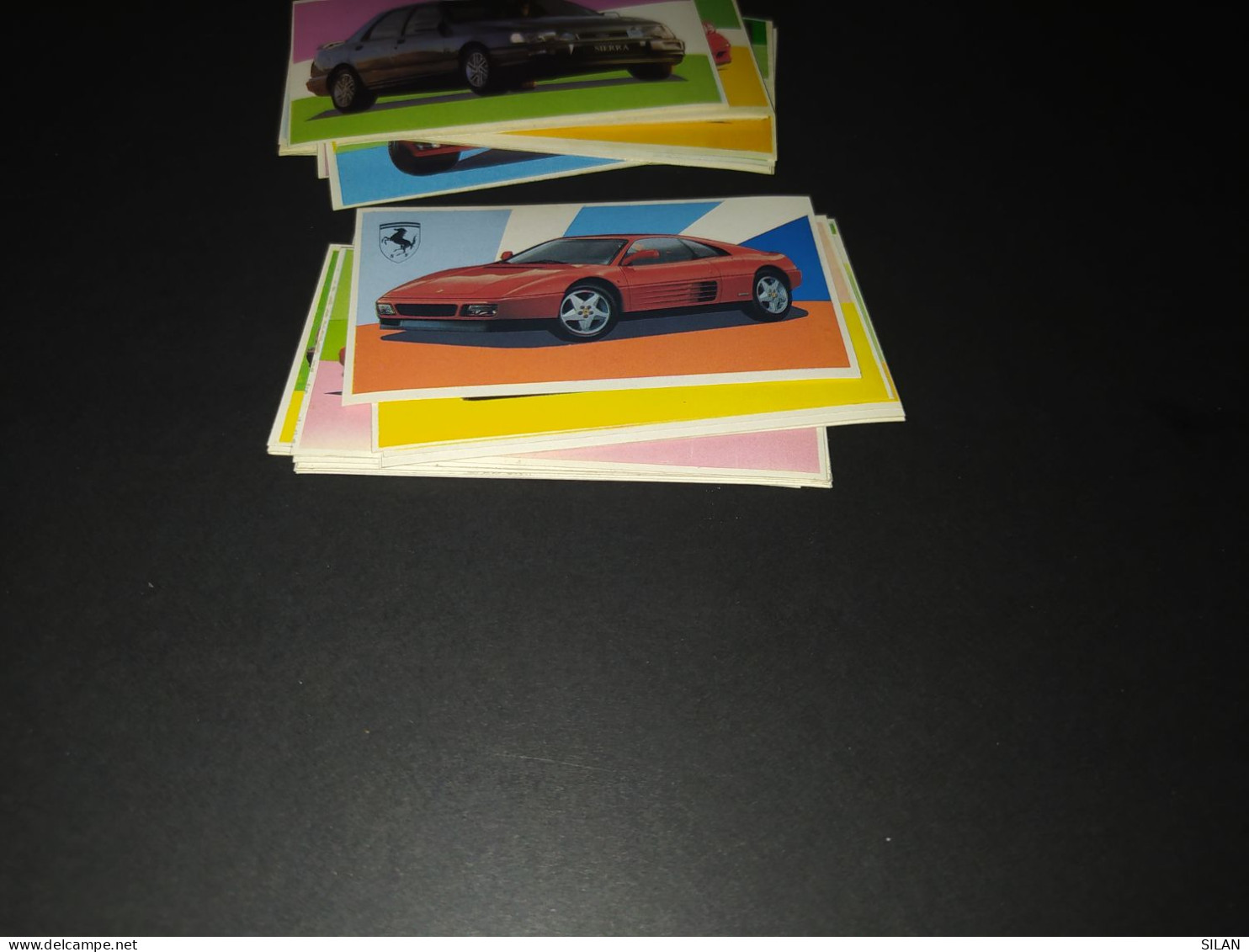 60 Cromos Distintos SUPER COCHES Ed. Eyder Año 1992 Stickers - Automobili