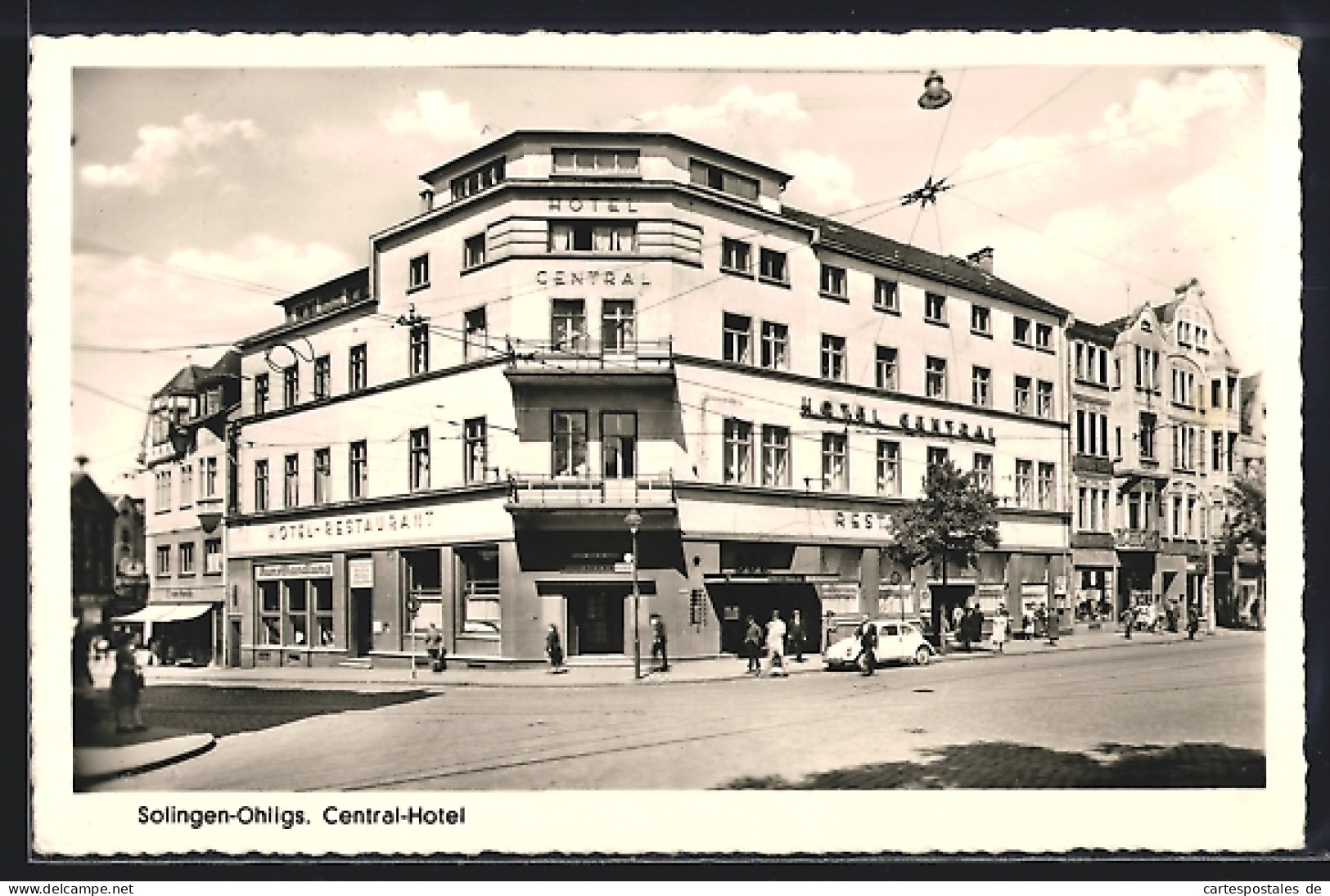 AK Solingen, Central-Hotel  - Solingen