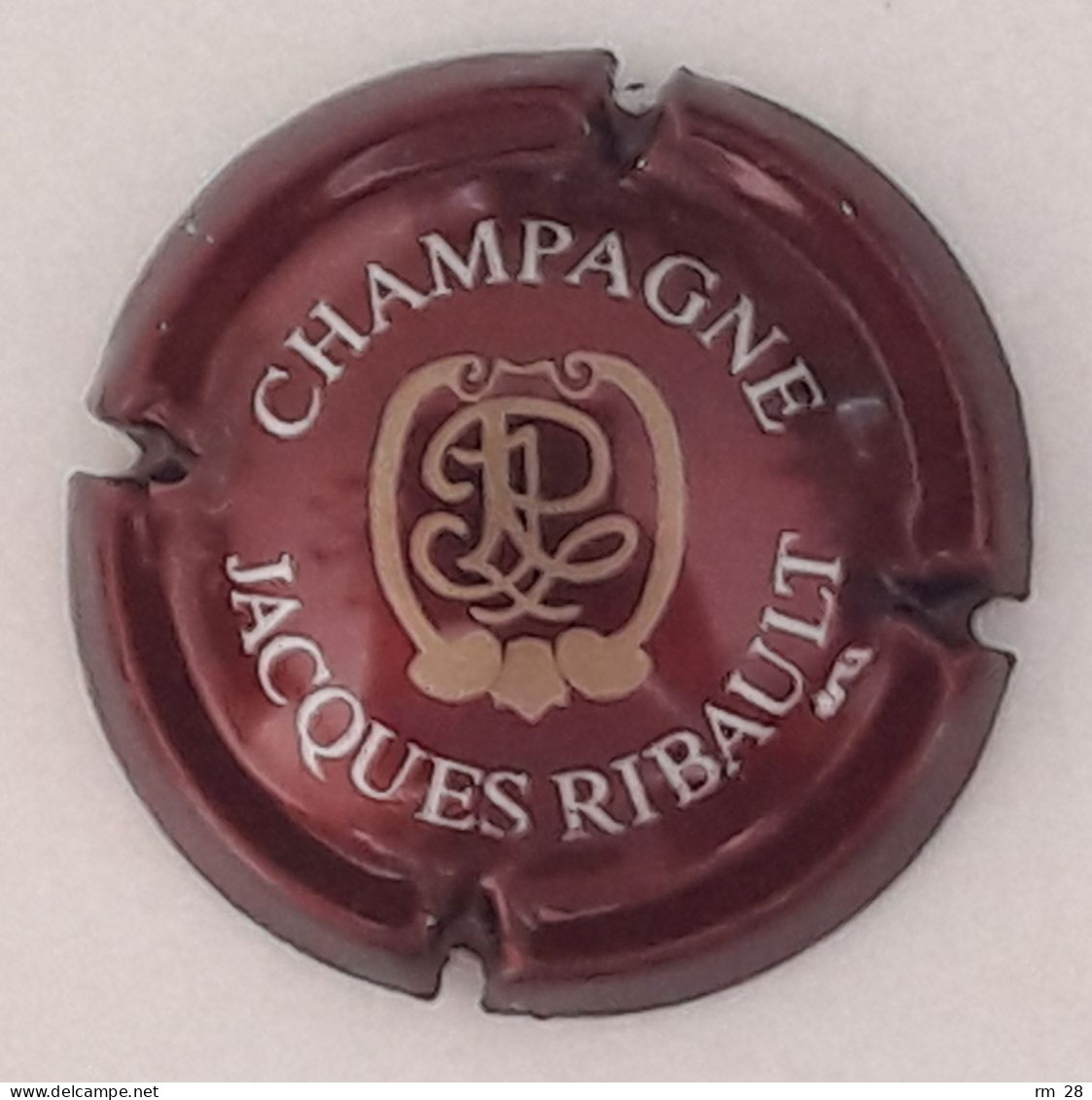 Ribault Jacques : Capsule N° 3.f (Bordeaux, Or Et Blanc) BE - Altri & Non Classificati