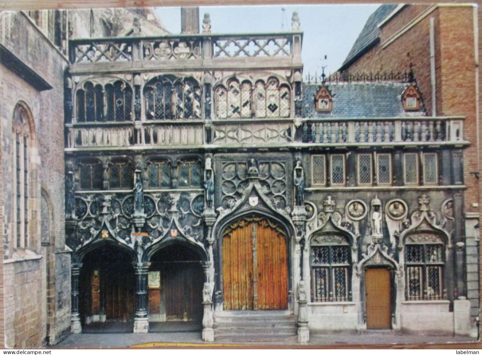 BELGIUM BELGIQUE BRUGGE HOLY BLOOD BASILICA CHURCH POSTCARD CARTE POSTALE ANSICHTSKARTE CARTOLINA POSTKARTE CARD KARTE - Antwerpen