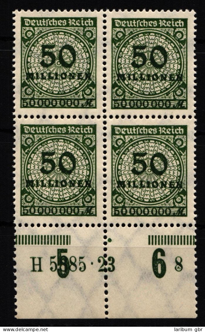 Deutsches Reich 321HAN Postfrisch H 5885 23, 4er Block #HA809 - Other & Unclassified