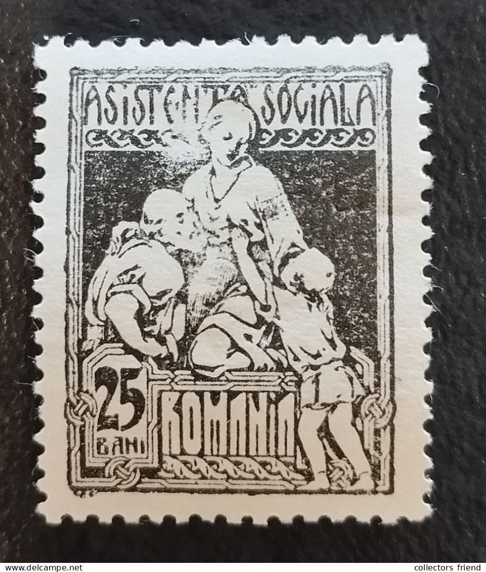 Romania Romana Rumänien - Asistenta Sociala - 1921 -  MNH - Neufs