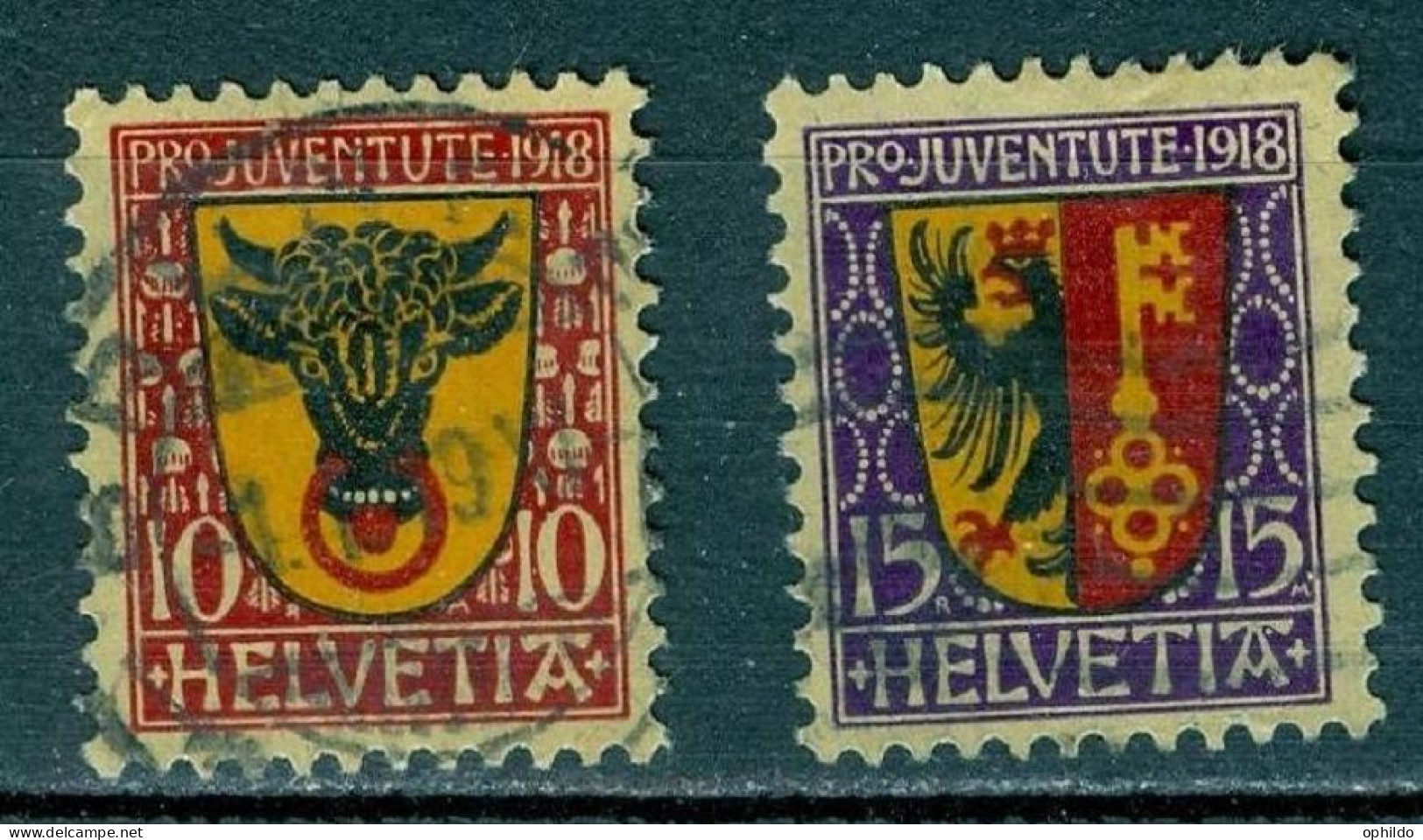 Suisse 168/169 Ob TB - Used Stamps