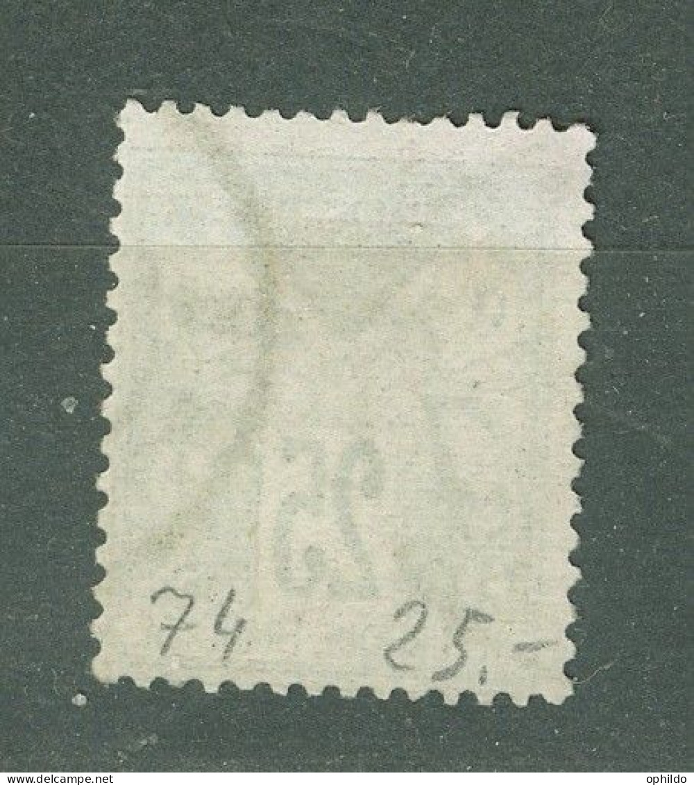 France    91  Ob   TB    - 1876-1898 Sage (Type II)