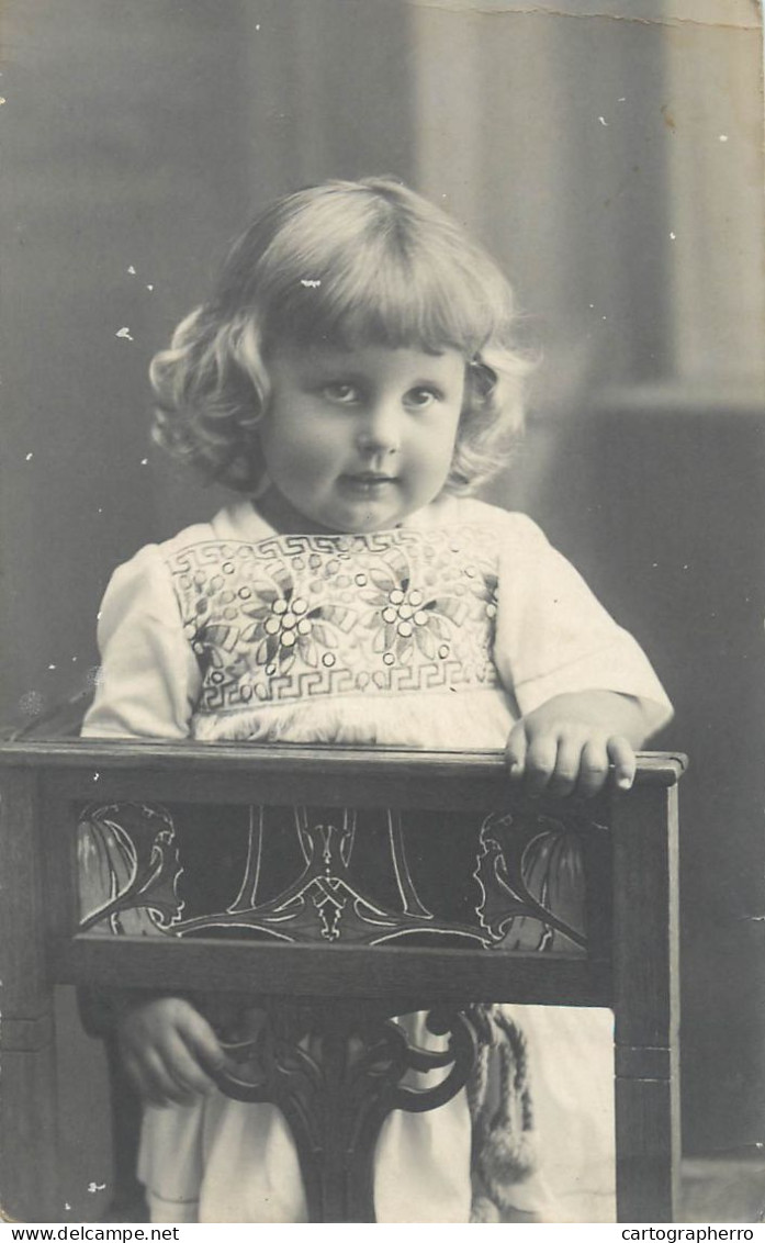 Annonymous Persons Souvenir Photo Social History Portraits & Scenes Baby Girl - Fotografie