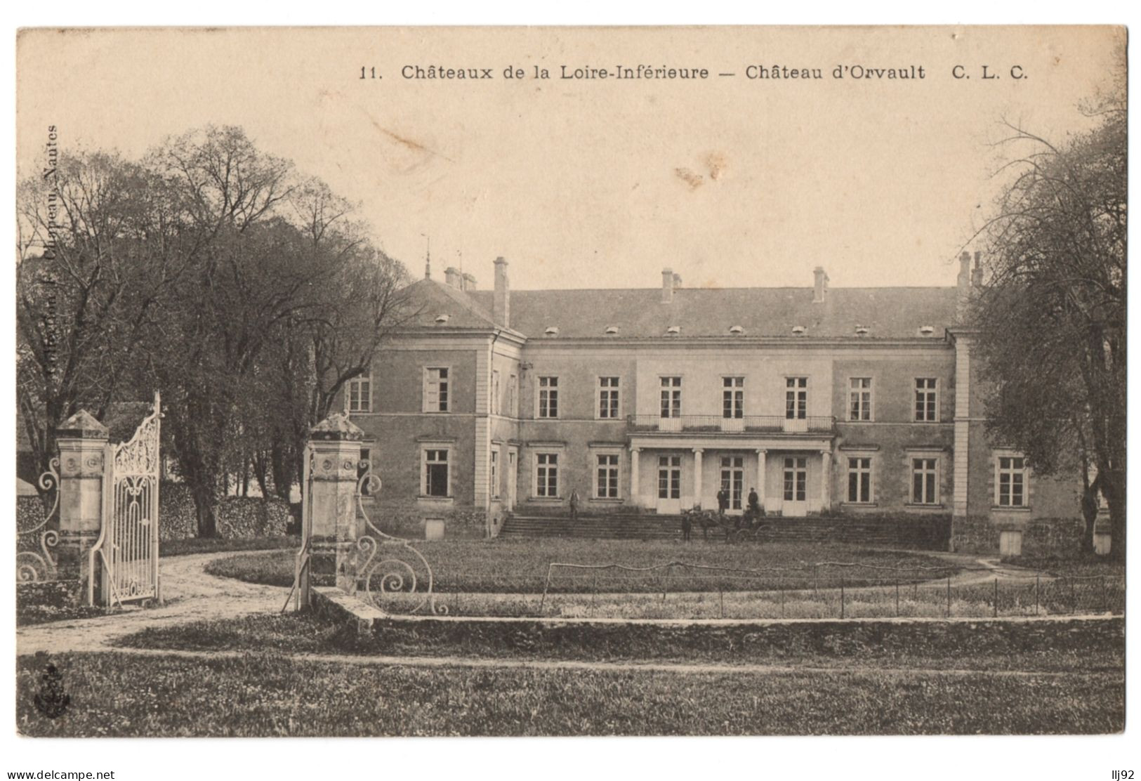 CPA 44 - ORVAULT (Loire Atlantique) - 11. Château D'Orvault - C.L.C. - Orvault