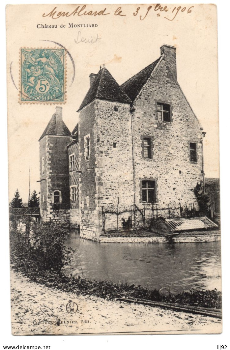 CPA 45 - MONTLIARD (Loiret) -  Château De Montliard - Andere & Zonder Classificatie