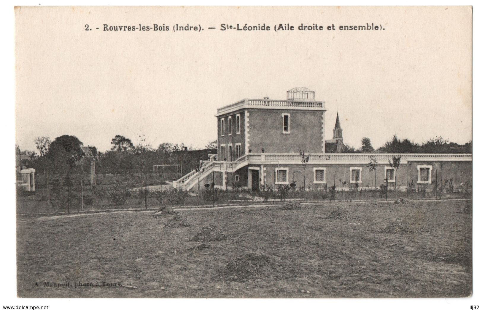 CPA 36 - ROUVRES LES BOIS (Indre) - 2. Sainte-Léonide (Aile Droite Et Ensemble) - Autres & Non Classés