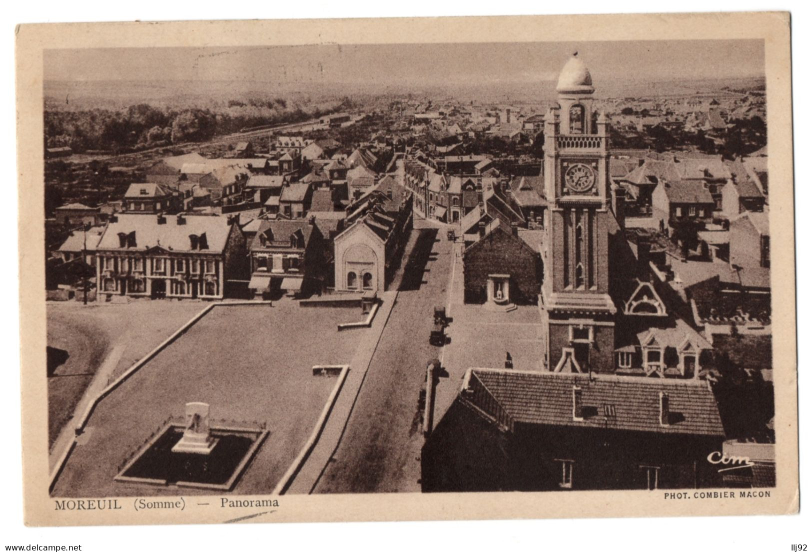 CPA 80 - MOREUIL (Somme) - Panorama - Coll. Lelièvre - Moreuil