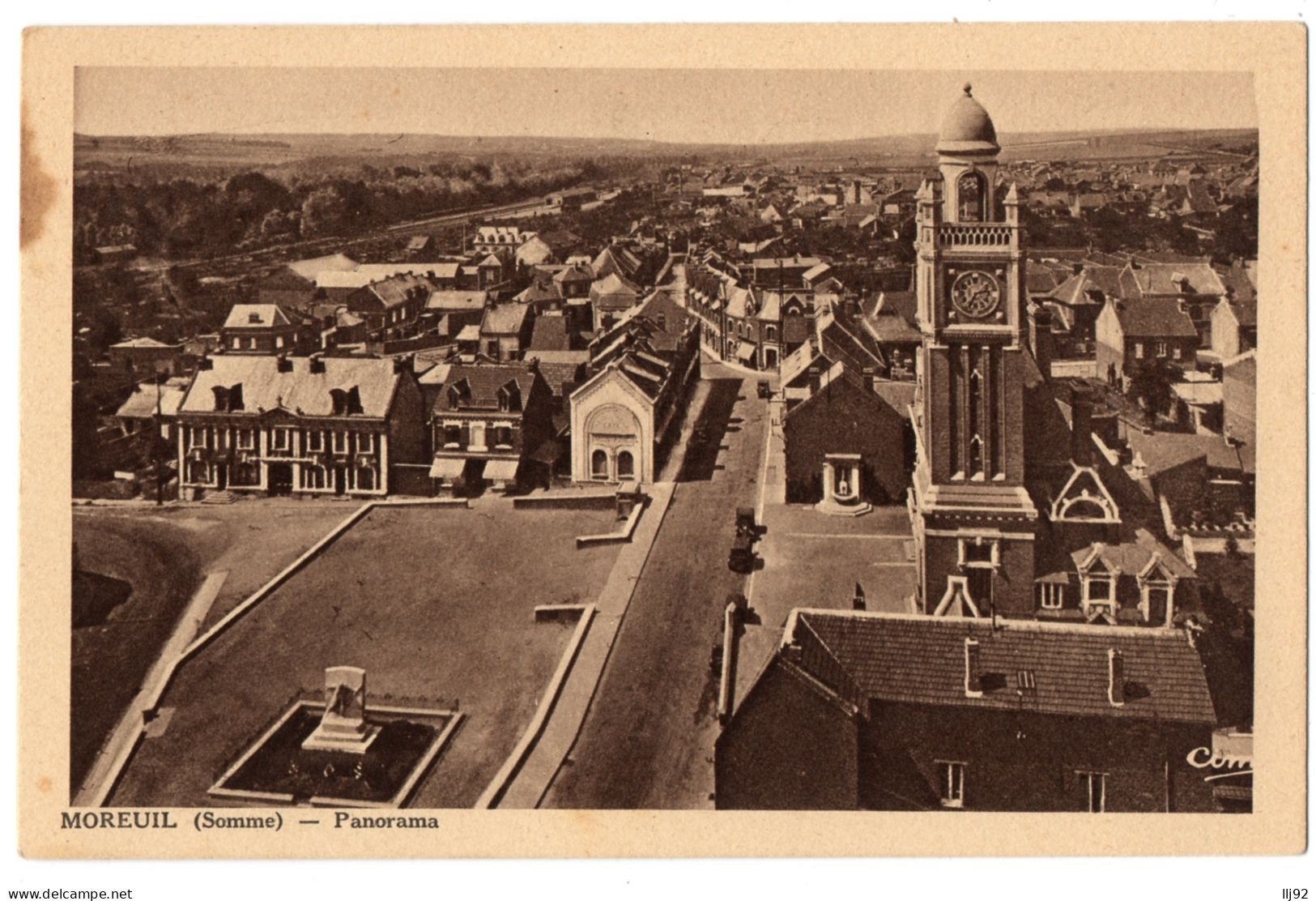 CPA 80 - MOREUIL (Somme) - Panorama - Coll. Lelièvre - Moreuil