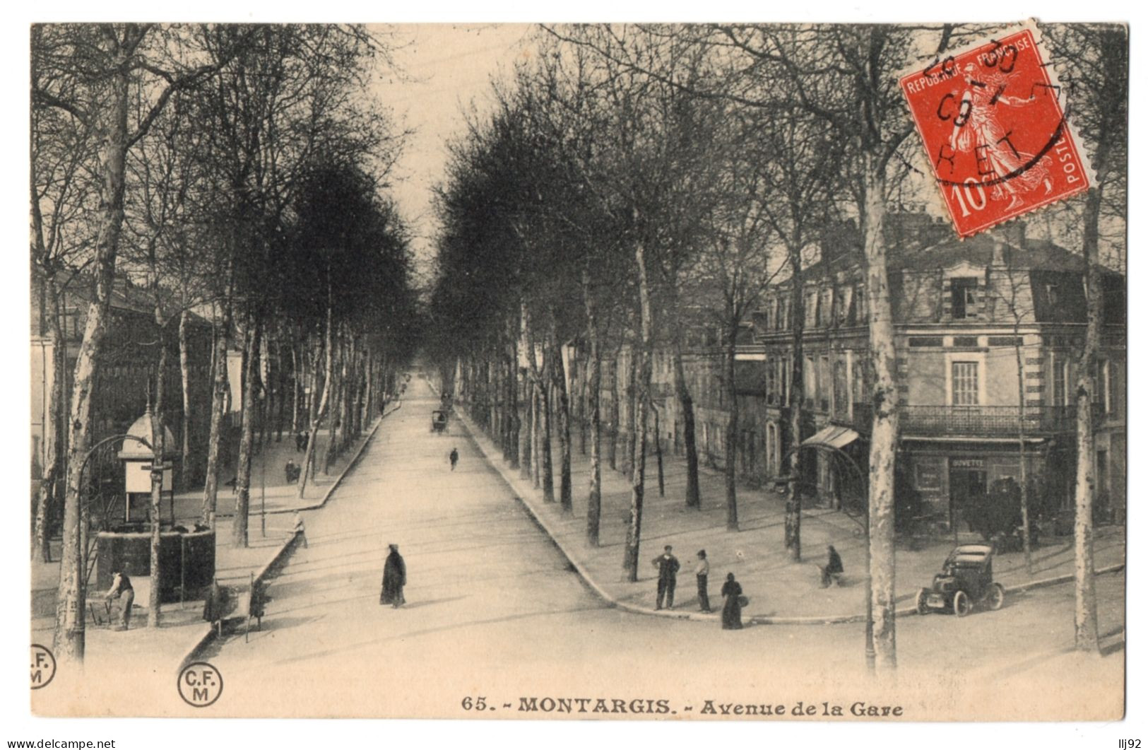 CPA 45 - MONTARGIS (Loiret) - 65. Avenue De La Gare - C.F.M. - Montargis