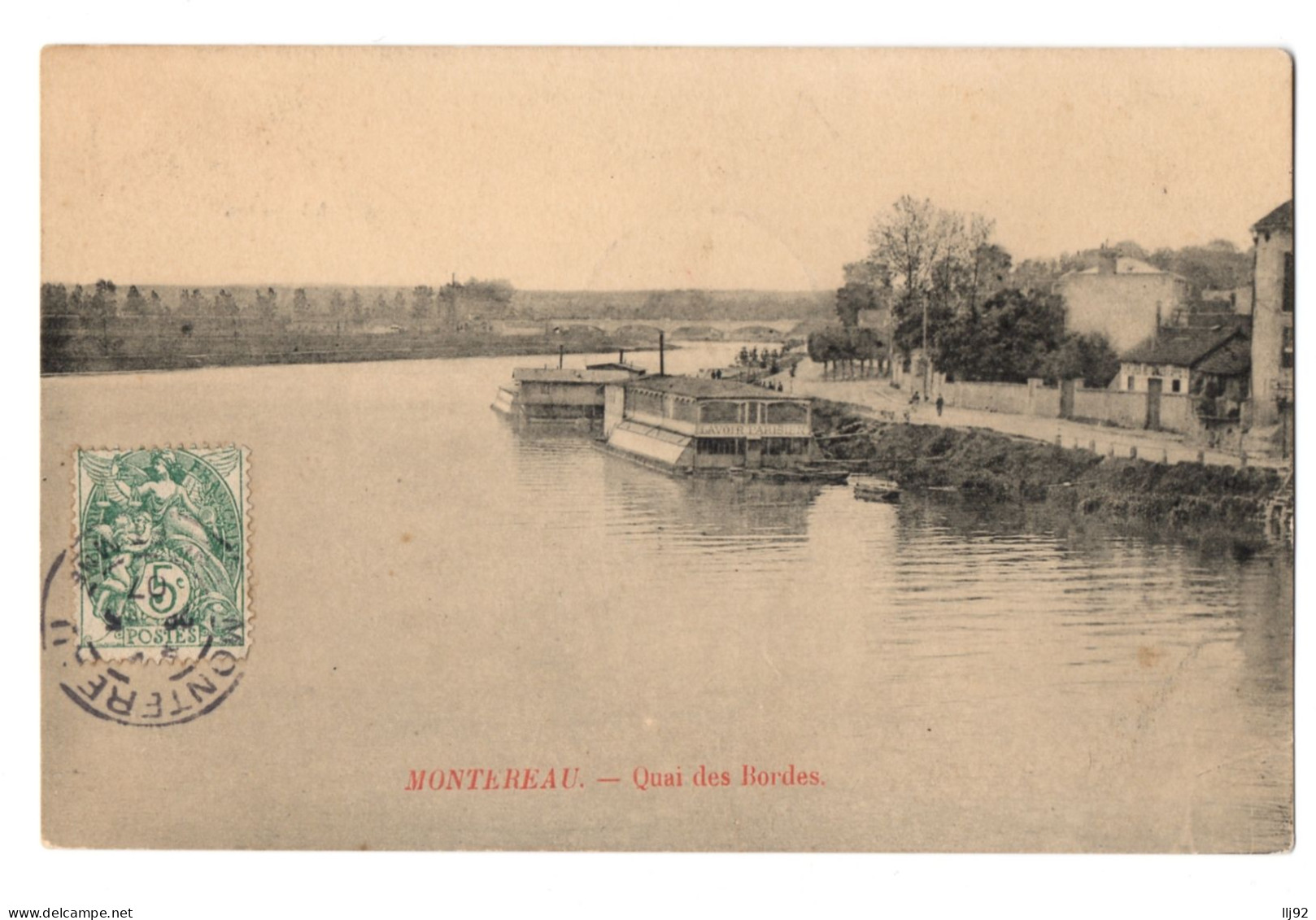 CPA 77 - MONTEREAU (Seine Et Marne) - Quai Des Bordes - Montereau